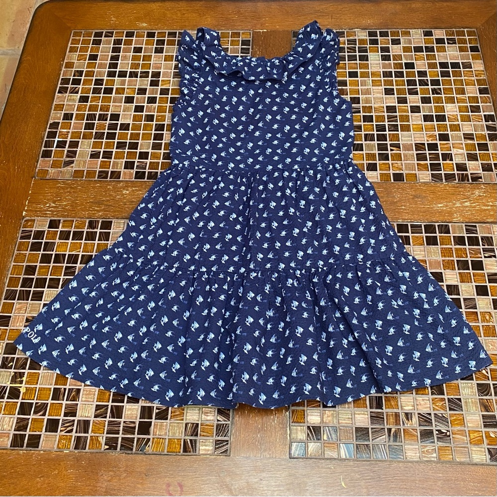 Ralph Lauren Classic Multi Fish Girls Dress
